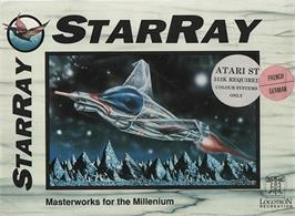 Box cover for StarRay on the Atari ST.