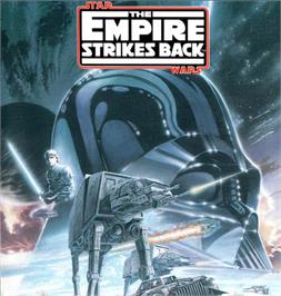 Box cover for Star Wars: The Empire Strikes Back on the Atari ST.
