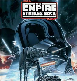 Box cover for Star Wars - The Empire Strikes Back on the Atari ST.