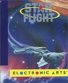 Box cover for Starflight on the Atari ST.
