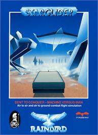 Box cover for Starglider on the Atari ST.