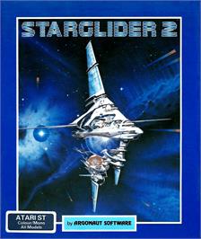 Box cover for Starglider 2 on the Atari ST.