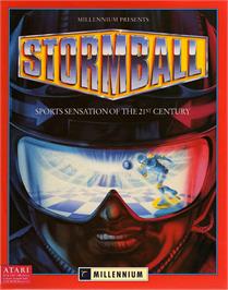 Box cover for Stormball on the Atari ST.