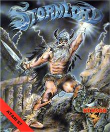 Box cover for Stormlord on the Atari ST.