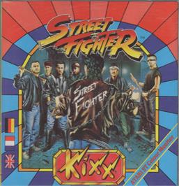 Box cover for Street Fighter on the Atari ST.