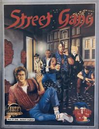 Box cover for Street Gang on the Atari ST.