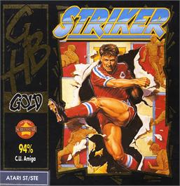 Box cover for Striker on the Atari ST.