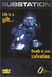 Box cover for Substation on the Atari ST.