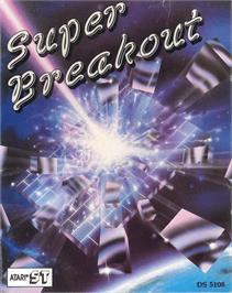 Box cover for Super Breakout on the Atari ST.
