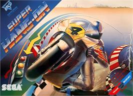 Box cover for Super Hang-On on the Atari ST.