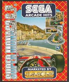 Box cover for Super Monaco GP on the Atari ST.