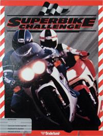 Box cover for Superbike Challenge on the Atari ST.