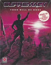 Box cover for Supremacy - Your Will Be Done on the Atari ST.