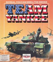 Box cover for Team Yankee on the Atari ST.