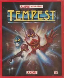 Box cover for Tempest on the Atari ST.