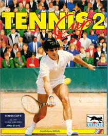 Box cover for Tennis Cup 2 on the Atari ST.