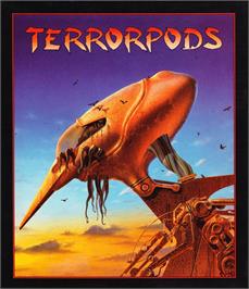Box cover for Terrorpods on the Atari ST.