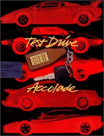 Box cover for Test Drive on the Atari ST.