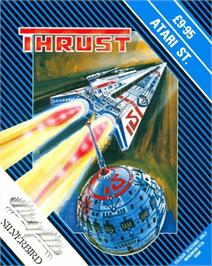 Box cover for Thrust on the Atari ST.