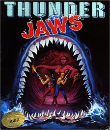 Box cover for Thunder Blade on the Atari ST.