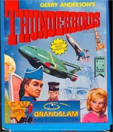 Box cover for Thunderbirds on the Atari ST.