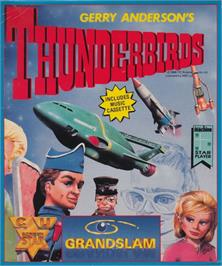 Box cover for Thunderbirds on the Atari ST.