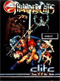 Box cover for Thundercats on the Atari ST.