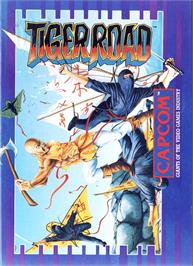 Box cover for Tiger Road on the Atari ST.