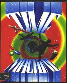 Box cover for Time Machine on the Atari ST.