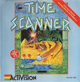 Box cover for Time Scanner on the Atari ST.
