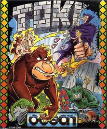 Box cover for Toki on the Atari ST.