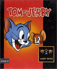 Box cover for Tom And Jerry on the Atari ST.