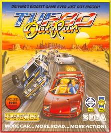 Box cover for Turbo Out Run on the Atari ST.