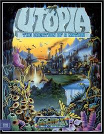 Box cover for Utopia - The Creation of a Nation on the Atari ST.