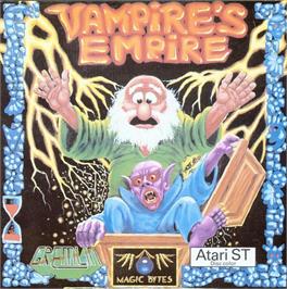 Box cover for Vampire's Empire on the Atari ST.
