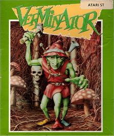 Box cover for Verminator on the Atari ST.