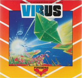 Box cover for Virus on the Atari ST.