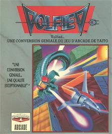 Box cover for Volfied on the Atari ST.