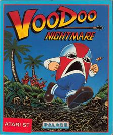 Box cover for Voodoo Nightmare on the Atari ST.