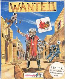Box cover for Wanted on the Atari ST.
