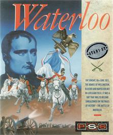 Box cover for Waterloo on the Atari ST.
