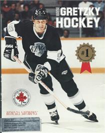 Box cover for Wayne Gretzky Hockey on the Atari ST.