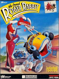 Box cover for Who Framed Roger Rabbit on the Atari ST.
