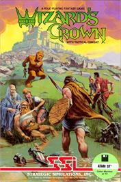 Box cover for Wizard's Crown on the Atari ST.