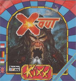 Box cover for X-Out on the Atari ST.