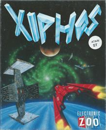 Box cover for Xiphos on the Atari ST.
