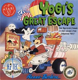 Box cover for Yogi's Great Escape on the Atari ST.