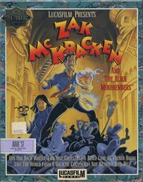 Box cover for Zak McKracken And The Alien Mindbenders on the Atari ST.