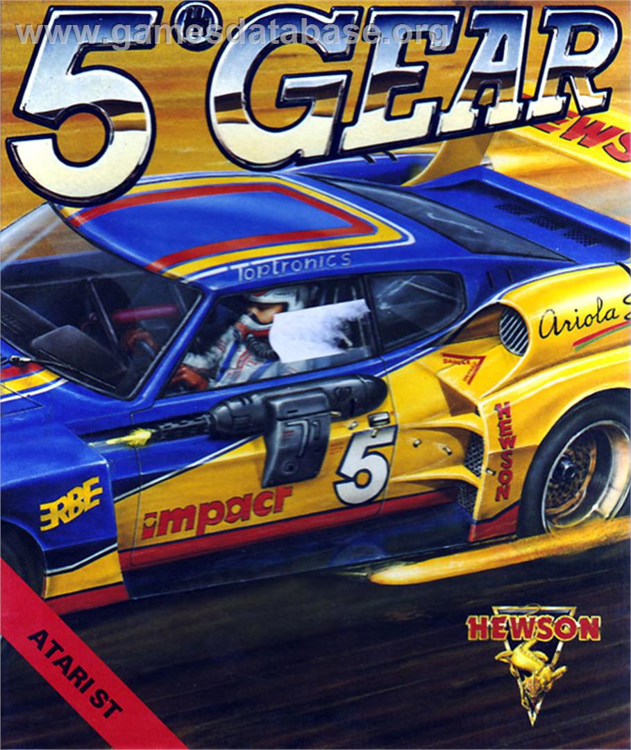 5th Gear - Atari ST - Artwork - Box