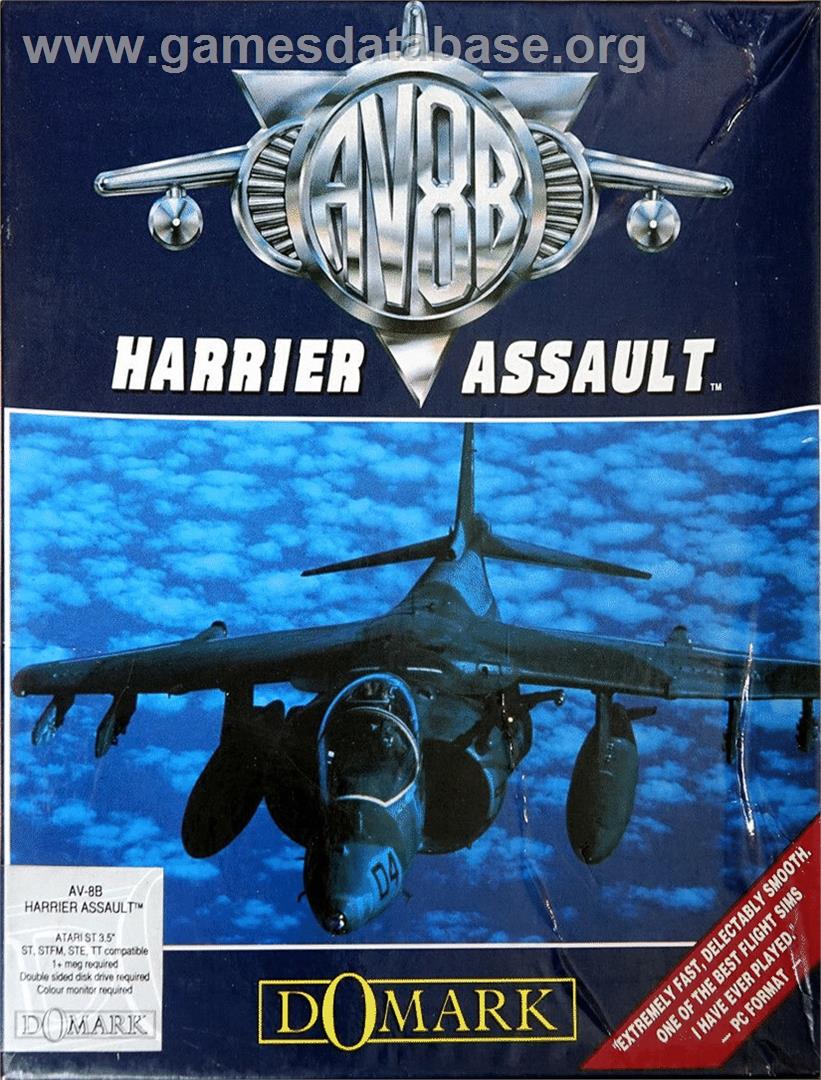 AV8B Harrier Assault - Atari ST - Artwork - Box